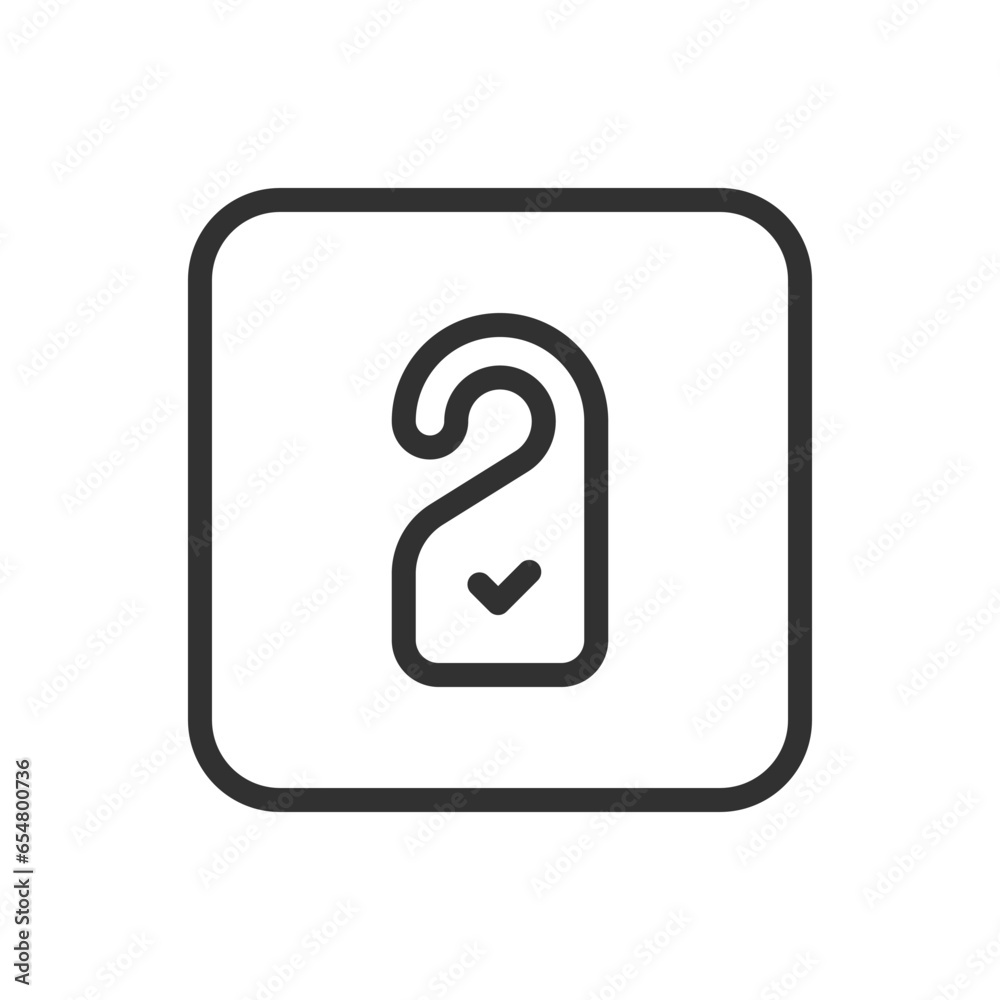 Room service sign icon. Modern, simple flat vector illustration for web site or mobile app Room service sign icon. Modern, simple flat vector illustration for web site or mobile app