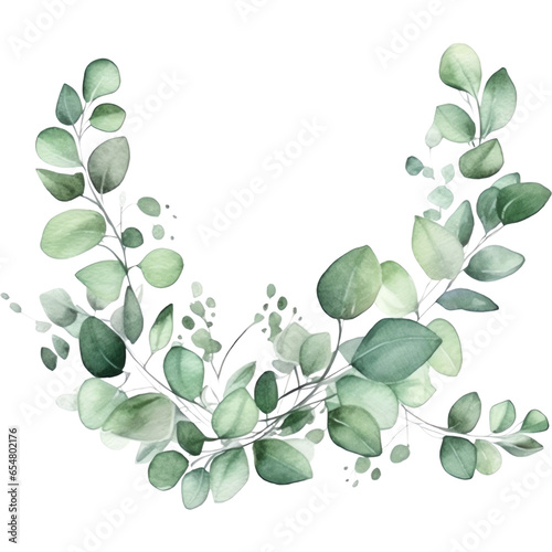 watercolor eucalyptus