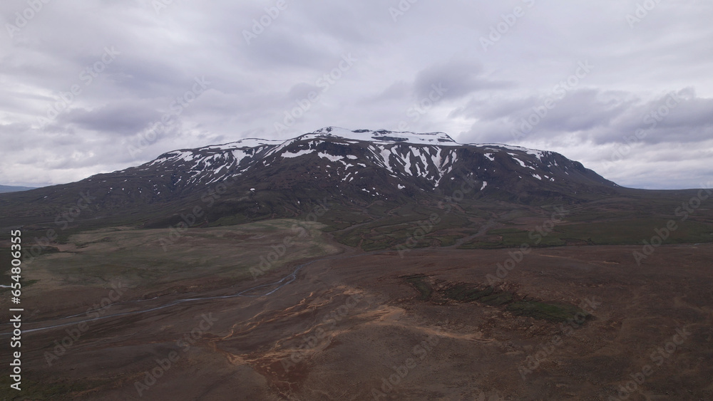 The Blafell is a peak in South Iceland, located east of the glacier Langajökull and has an elevation of 1,047 meters.