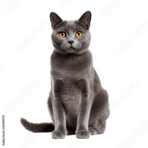 Korat_cat_cute_whole_body_no_shadow_highest_resolutio_