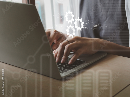Software updates or operating system upgrades Developing and improving websites to modernize new versions that have been developed to make it more convenient for users.