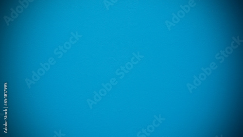Blue painted Concrete Texture vignett background