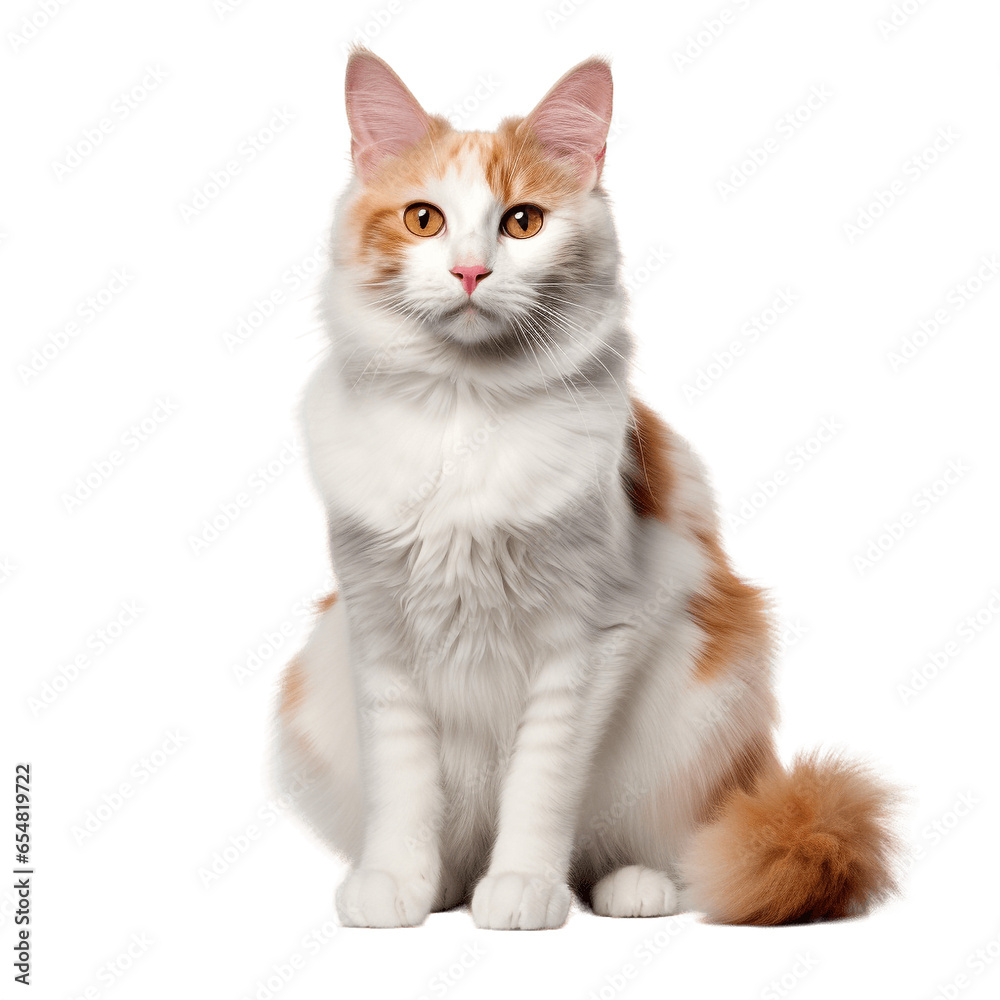 Turkish_Van_cat_cute_whole_body_no_shadow_highest_res