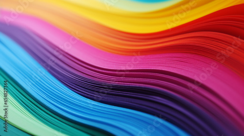 Plain paper full of rainbow colors wallpaper  background