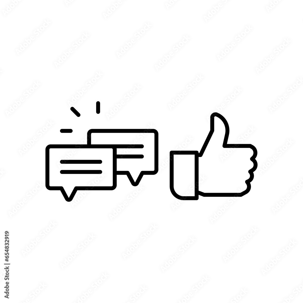 likes with comment icon solid symbol. Approve symbol in dialog forum community. social media equipment sign for give positive feedback and like. Vector illustration. Design likes with comment icon solid symbol. Approve symbol in dialog forum community. social media equipment sign for give positive feedback and like. Vector illustration. Design
