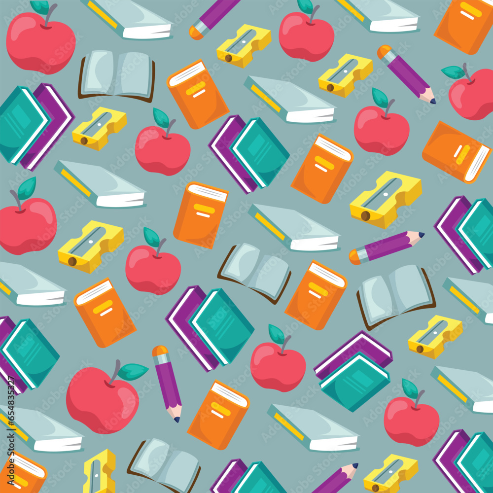 Pattern background about education Pattern background about education