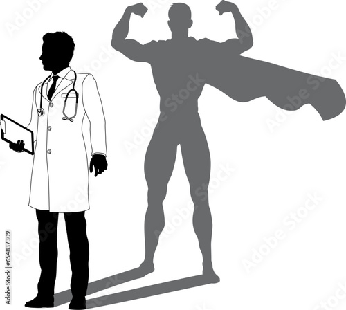 A superhero medical doctor ...