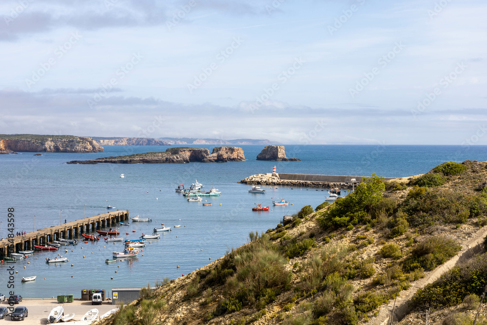 View of Ilhotes do Martinhal, Sagres, Algarve, Portugal