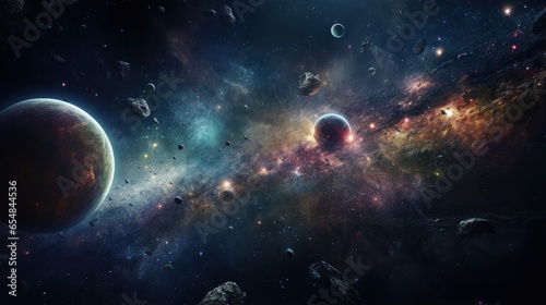 Beauty of space exploration showcased by celestial objects