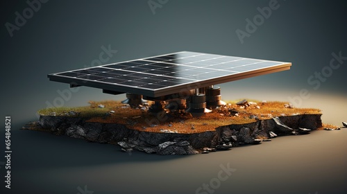 Solar panel illustration re...