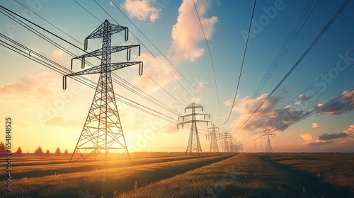 Sunrise solar power concept...