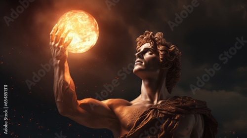 Mercury - The roman god of financial gain.generative ai
