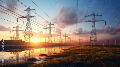 Sunrise solar power concept...