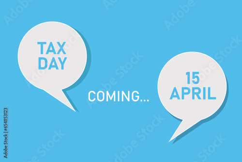 Tax day concept Background USA Tax Day Reminder Concept Background, Tax Day 2024, Tax 2024, tax day illustration