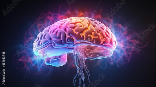 Illustration of glow in the...