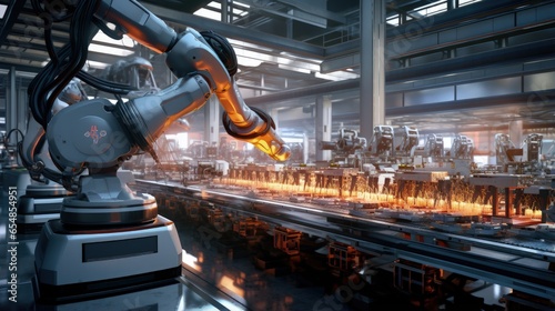 AI machine in lithium batte...