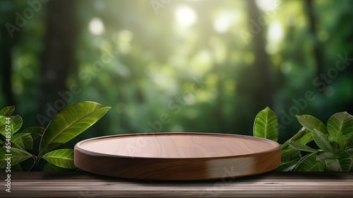 Nature leaves background bl...