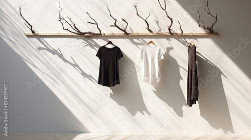 Clothing for women displaye...