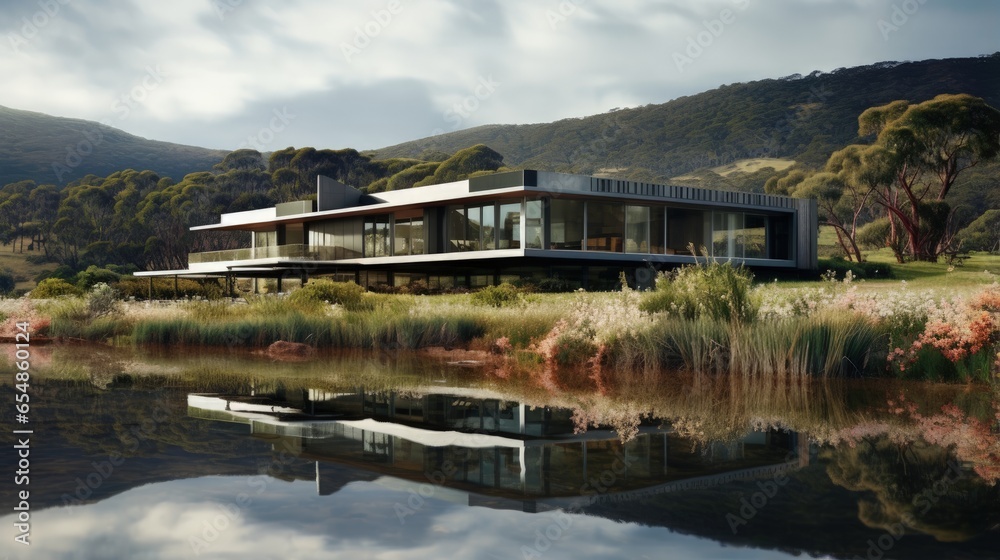 Rental holiday home in South Australia near Wilsons Promontory Nordic inspired architecture