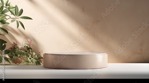Neutral colored surface wit...
