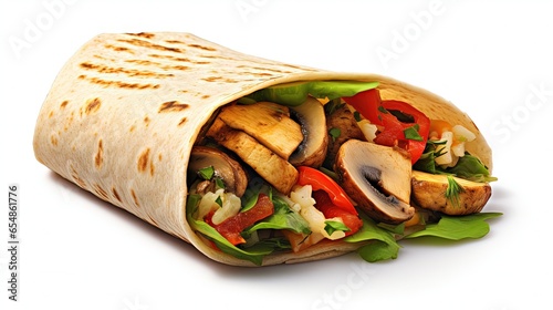 Grilled vegetables in a veg...