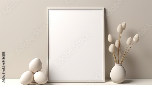 Simple Easter template with...