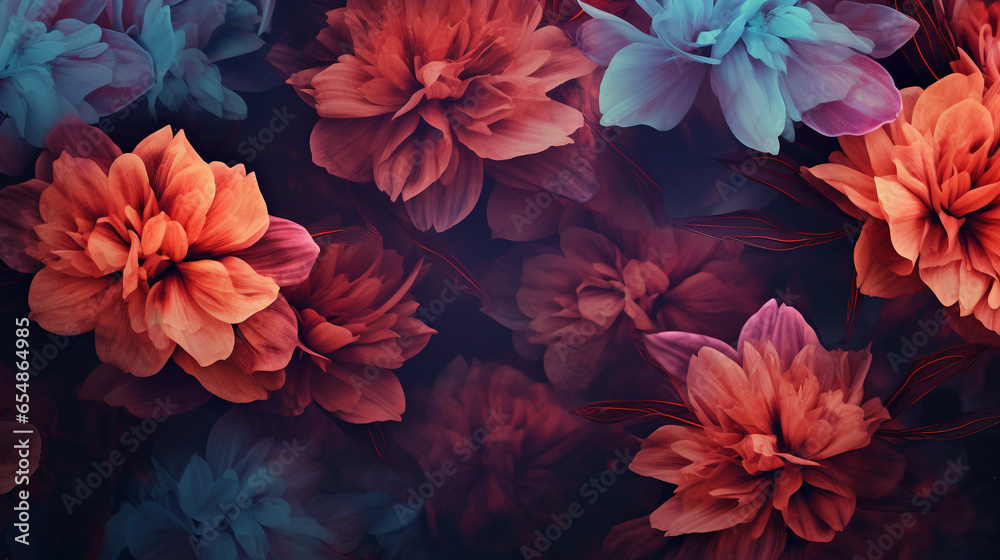 Floral pattern background