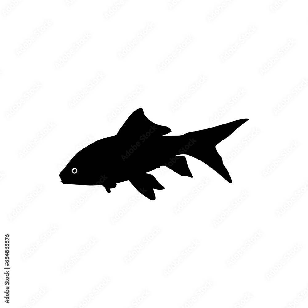 Gold Fish Silhouette, can use for Logo Gram, Art Illustration, Pictogram, Website, Decoration, or Graphic Design Element. Vector Illustration Gold Fish Silhouette, can use for Logo Gram, Art Illustration, Pictogram, Website, Decoration, or Graphic Design Element. Vector Illustration