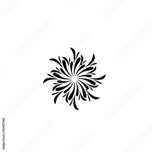 Leaf and herbs logo vector