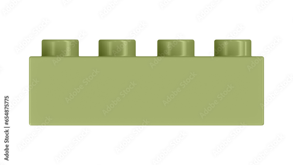 Leaf Green Bricks Block Isolated on a White Background. Close Up View of a Plastic Children Game Brick for Constructors, Front View. High Quality 3D Rendering with a Work Path. 8K Ultra HD, , 7680x4320 Leaf Green Bricks Block Isolated on a White Background. Close Up View of a Plastic Children Game Brick for Constructors, Front View. High Quality 3D Rendering with a Work Path. 8K Ultra HD, , 7680x4320