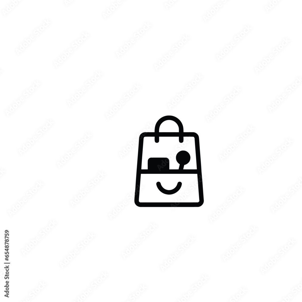 Bag logo vector art Bag logo vector art