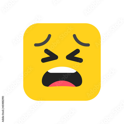 Exhausted Emoji