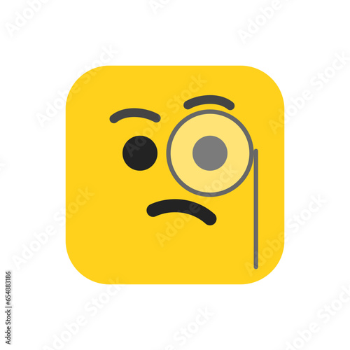 Curious Emoji
