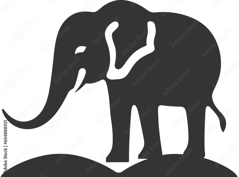 Obraz premium Elephant icon