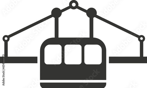 Cable car icon