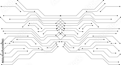 abstract circuit board background