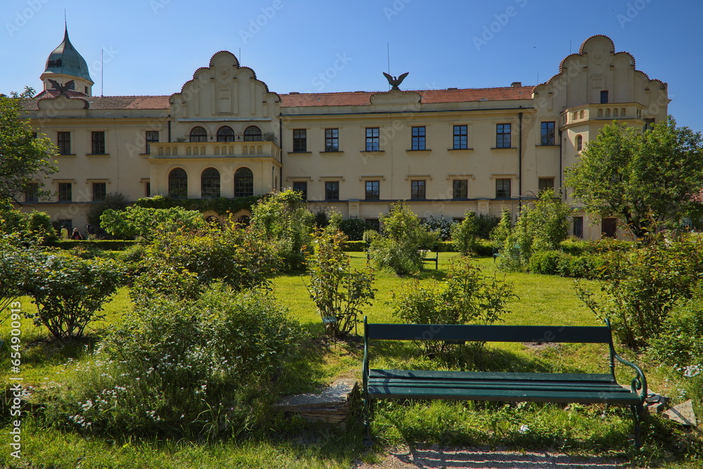 Castolovice castle in Hradec Kralove region, Czech republic, Europe
