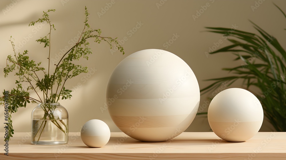 Harmony in Simplicity: A Close-up of Stones, Their Zen Balance Complemented by the Delicate Presence of Nearby Greenery Harmony in Simplicity: A Close-up of Stones, Their Zen Balance Complemented by the Delicate Presence of Nearby Greenery