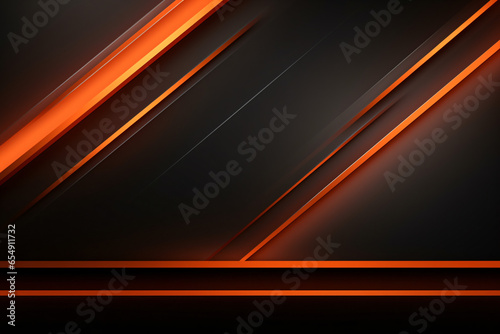 orange background design gray modern neon effect photo