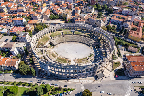 Arena Croatia Pula Roman Aerial