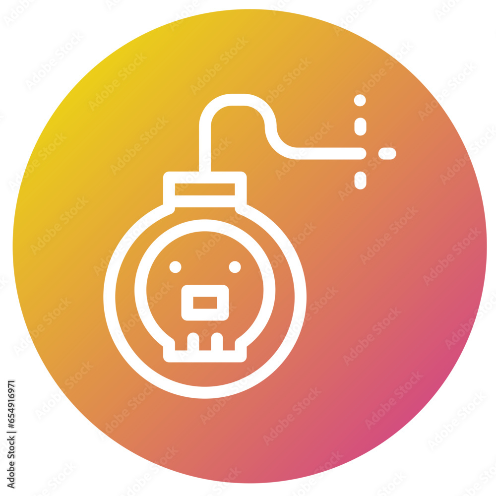 Bomb Vector Icon Design Illustration Bomb Vector Icon Design Illustration