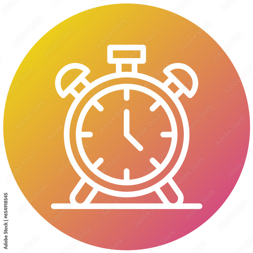 Alarm Clock Vector Icon Design Illustration Alarm Clock Vector Icon Design Illustration