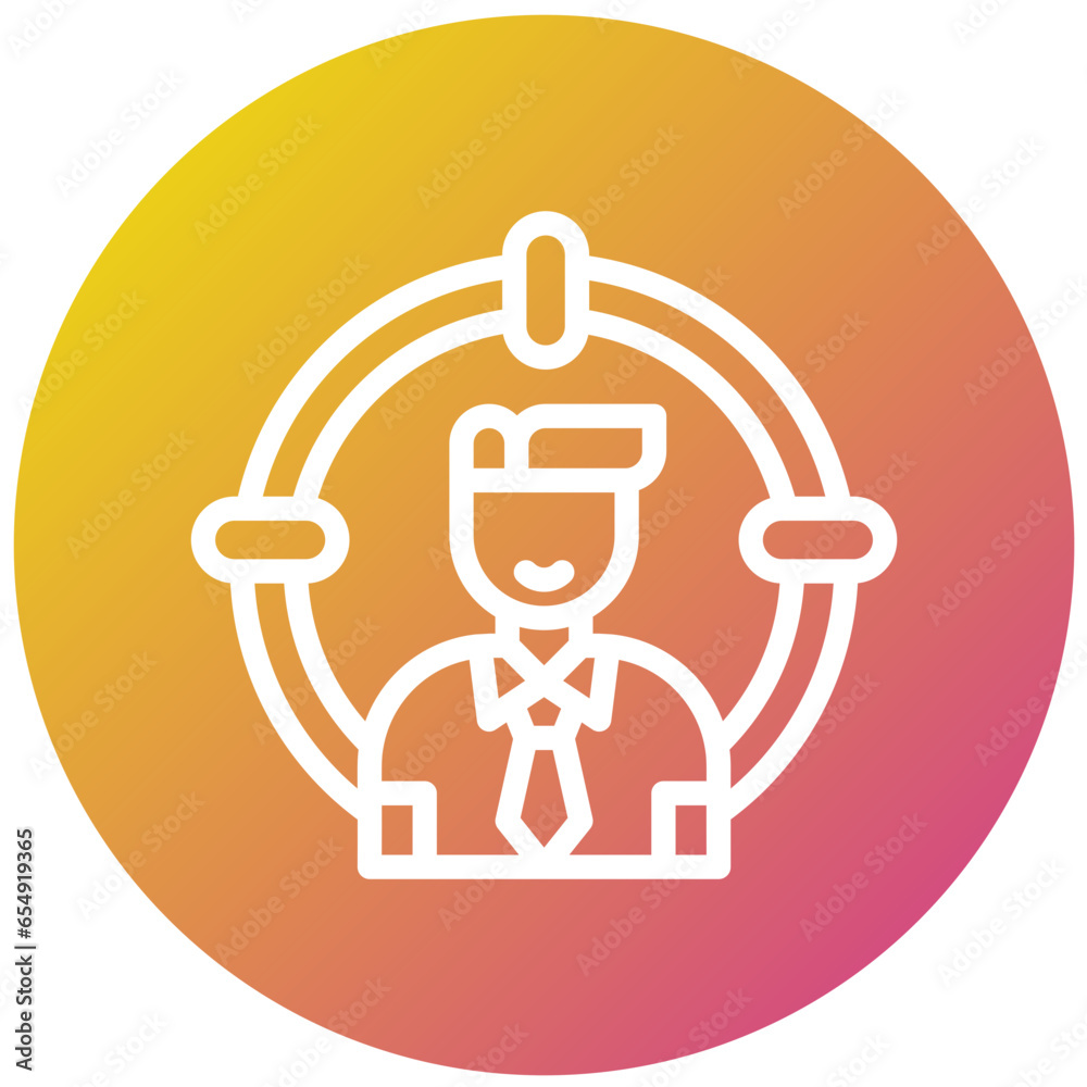Head Hunting Vector Icon Design Illustration Head Hunting Vector Icon Design Illustration