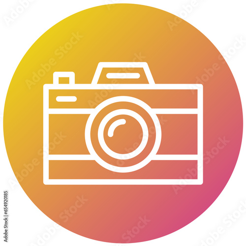 Camera Vector Icon Design Illustration