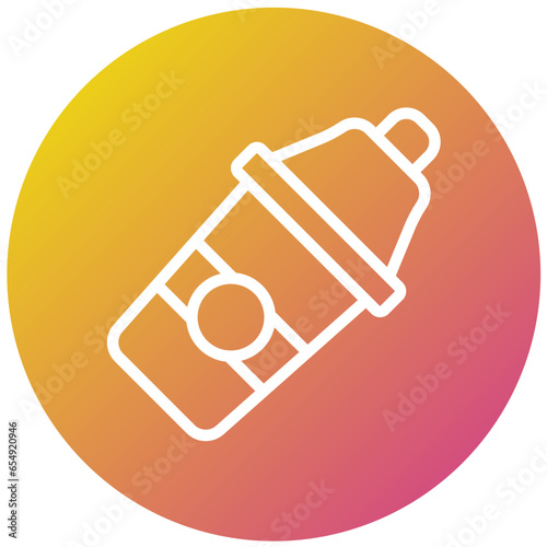 Cocktail Shaker Vector Icon Design Illustration