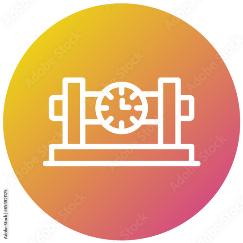 Water Meter Vector Icon Design Illustration