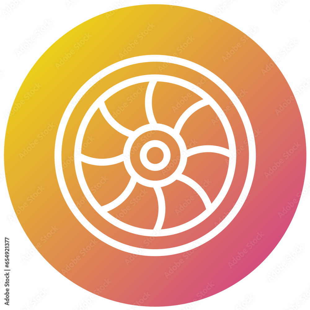 Lens Vector Icon Design Illustration Lens Vector Icon Design Illustration