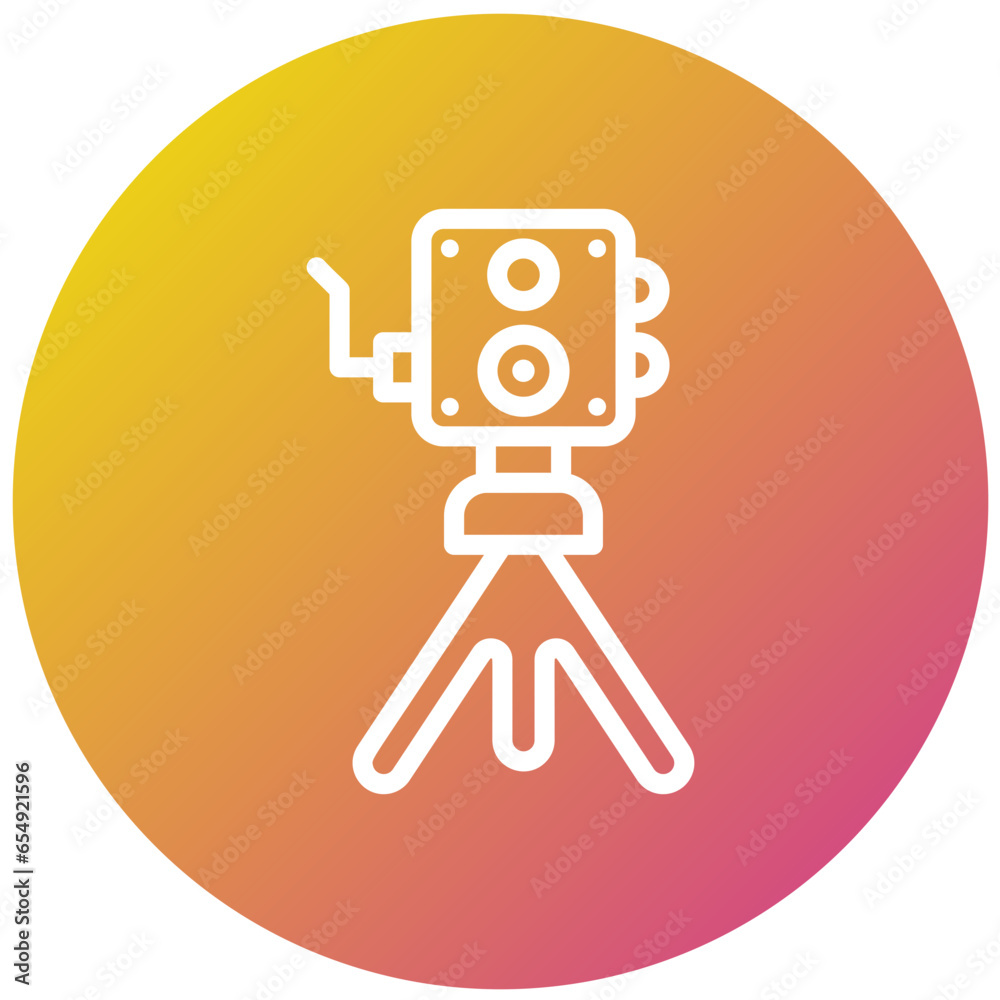 Old camera Vector Icon Design Illustration Old camera Vector Icon Design Illustration