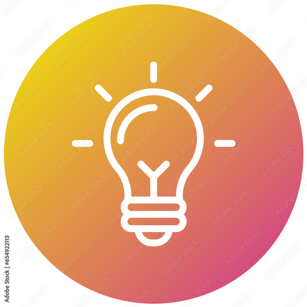 Bulb Vector Icon Design Illustration Bulb Vector Icon Design Illustration