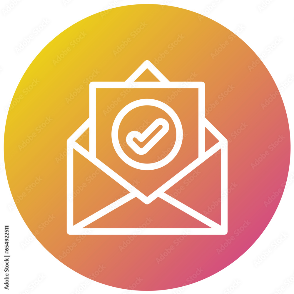 Completed Vector Icon Design Illustration Completed Vector Icon Design Illustration
